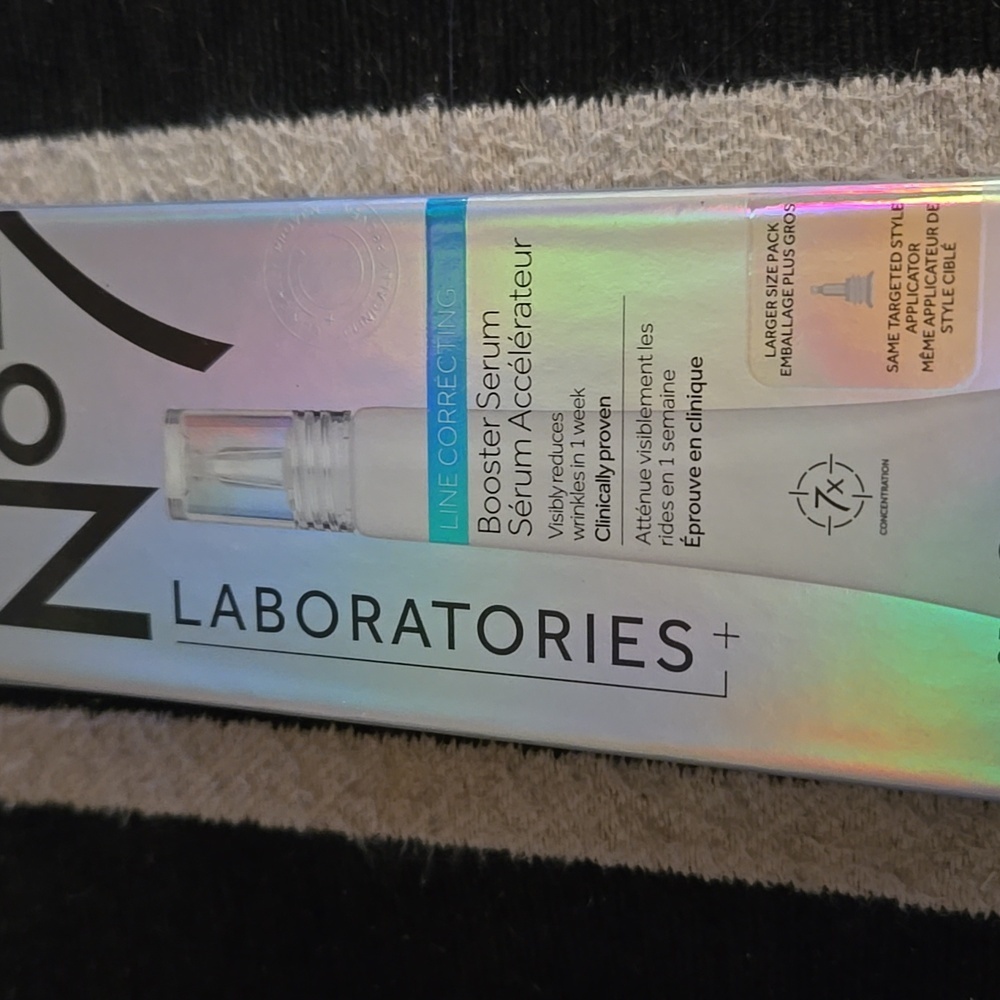 NO7 Laboratories LINE Correcting Booster SERUM 25ml 0.84 fl oz Bp🔥🔥🔥🔥 - Picture 3 of 4